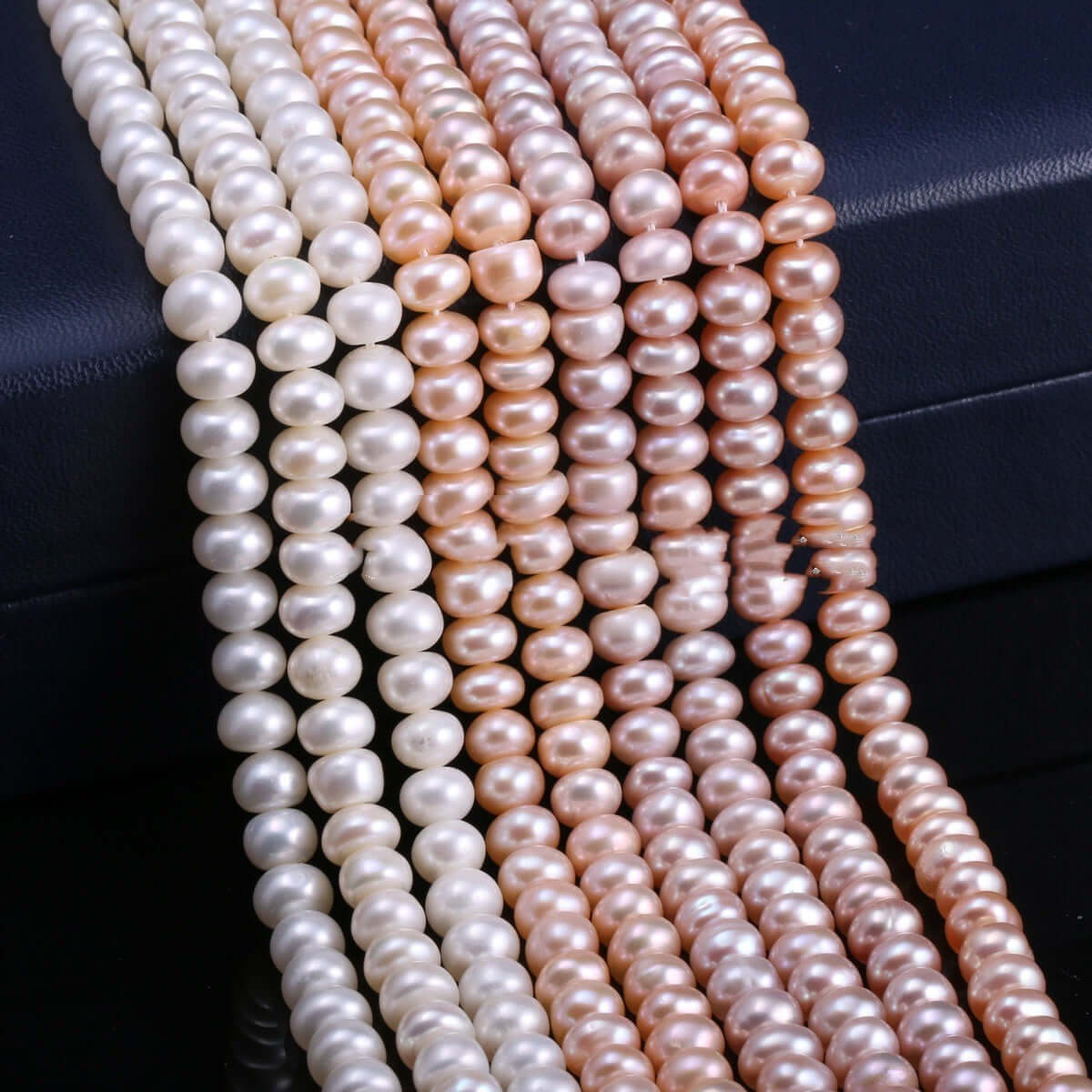 Natural pearl earrings for women