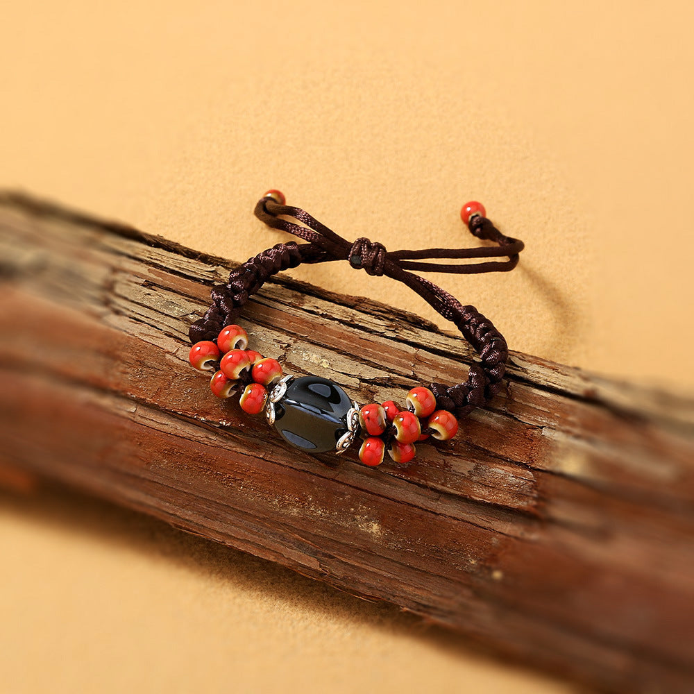 Ethnic Style Handmade Creative Jewelry Ceramic All-match Jewelry