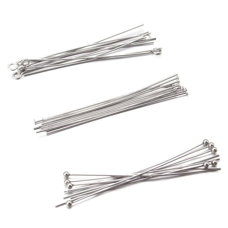 "Artisan tylostyle stainless steel jewelry for DIY accessory designs"