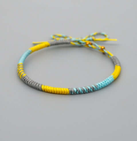 Woven Colorful Natal Rope Bracelet Handmade Jewelry
