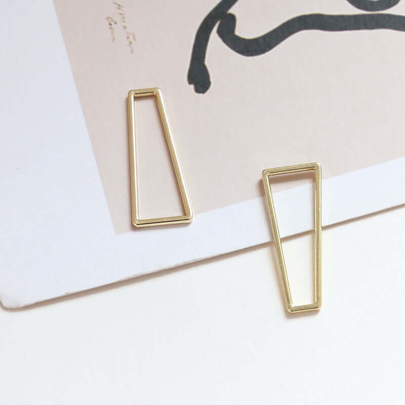 Irregular Triangle Handmade Jewelry Earrings Necklace Accessories