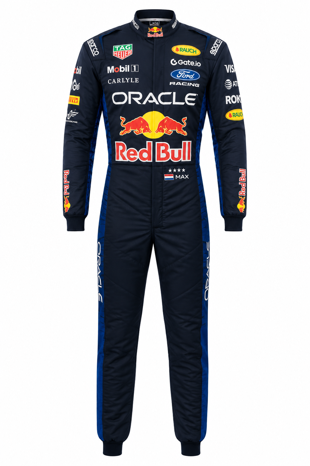 AWEX Cordura Racing Suit — Navy / Blue