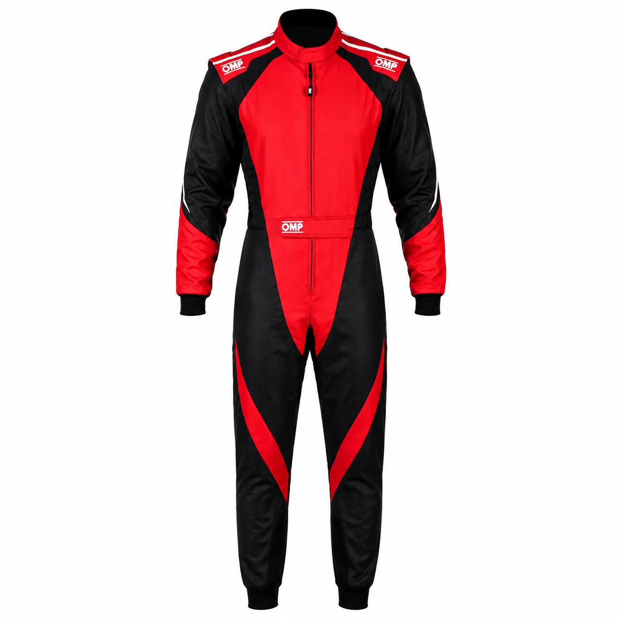 AWEX Cordura Kart Racing Suit — Black / Red
