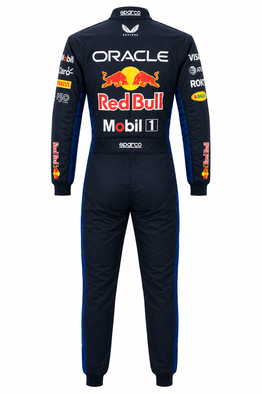 AWEX Cordura Racing Suit — Navy / Blue