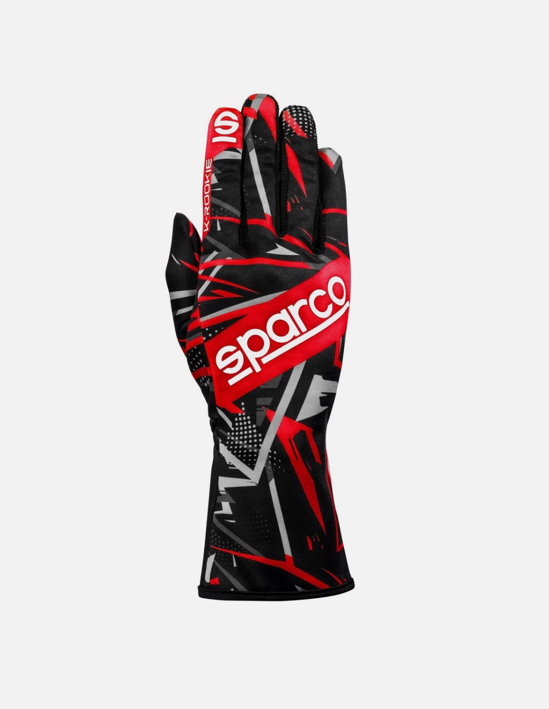 K-Rookie Karting Racing Gloves – Black & Red