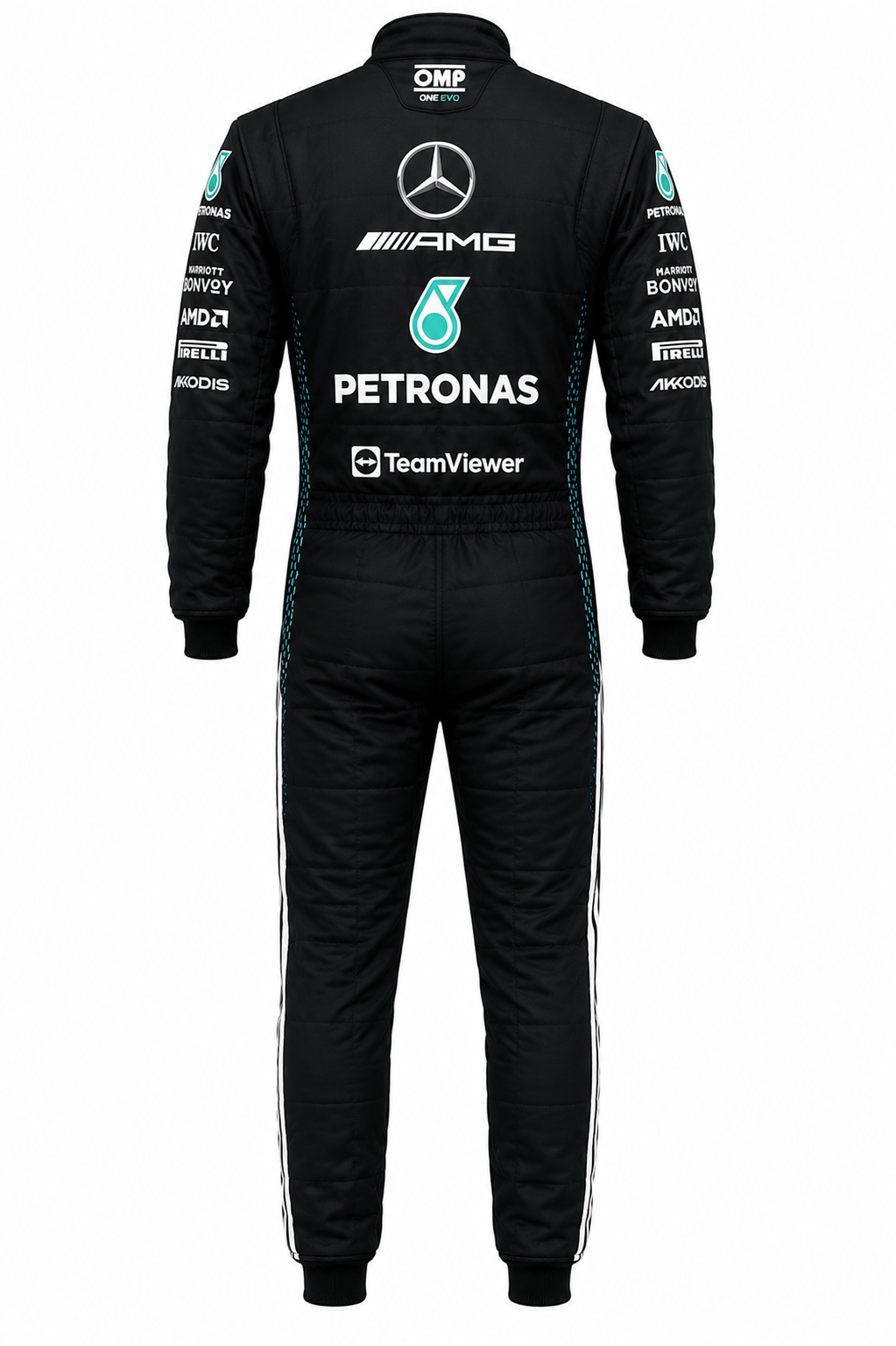 AWEX Cordura Racing Suit — Black / Teal